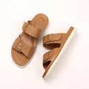 Comfortable, lightweight sandals, outdoor casual style, 2025 new style, fashionable buckle, versatile, non-slip, open toe, thick-soled vacation slippers