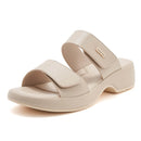 Velcro Non-slip Beach Wedge Heel Plus Size Slippers