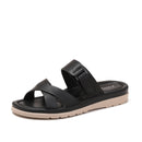 Wedge sandals, 2025 summer new style, cross-border Southeast Asian casual versatile platform sandals with a comfortable, one-strap design.