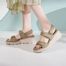 Platform Sandals, Lightweight, Non-slip, Comfortable, Casual Sports Velcro Women's Shoes