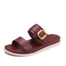 Women's sandals with a "walking on clouds" feel, perfect for summer 2025. Soft-soled, non-slip, beach shoes, stylish flip-flops for vacations