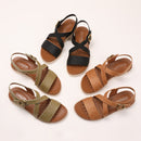 one-strap Roman sandals