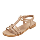 Roman Sandals, 2025 Summer New Bohemian Retro Hollow-out Flat Comfortable Travel Beach Shoes